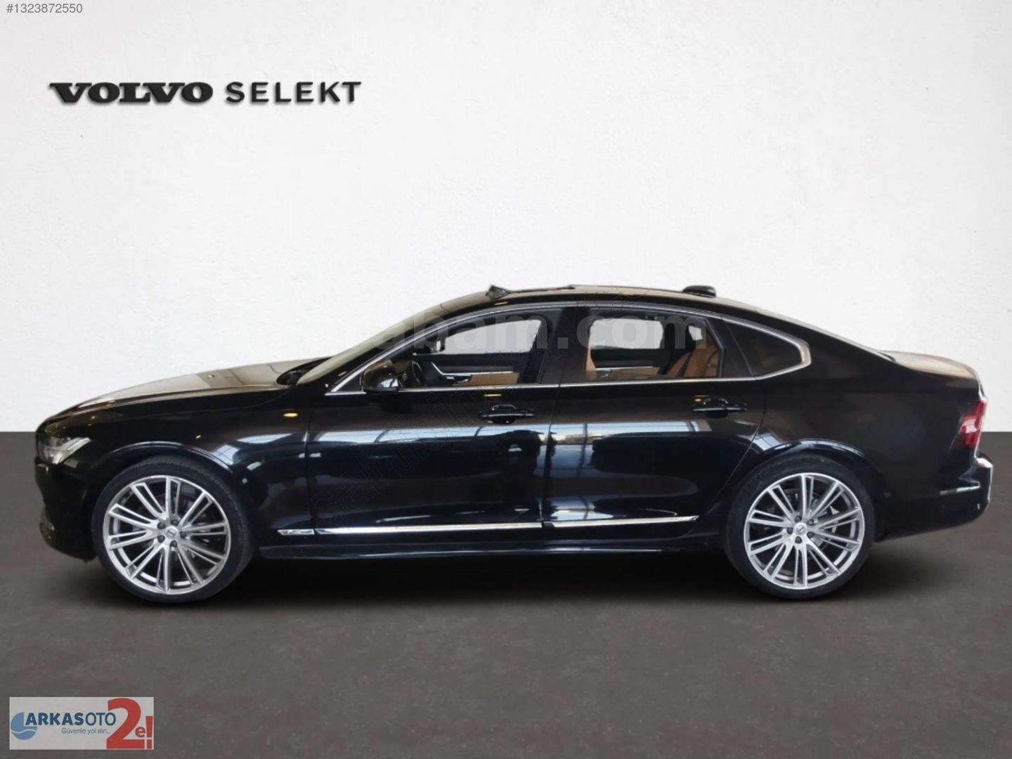Galeriden Volvo S90 2.0 D B5 Plus Bright 2022 Model Ankara 141.947 km Siyah 5