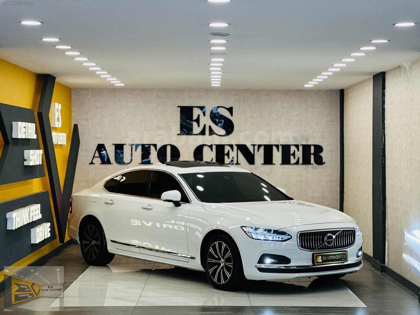Galeriden Volvo S90 2.0 D B5 Plus Bright 2021 Model Samsun 136.000 km Beyaz 2