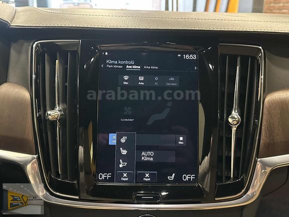 2021 VOLVO S90 20D B5 HYBRİD AWD PLUS BRİGHT İÇİ TABA HATASIZ