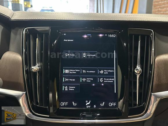 2021 VOLVO S90 20D B5 HYBRİD AWD PLUS BRİGHT İÇİ TABA HATASIZ