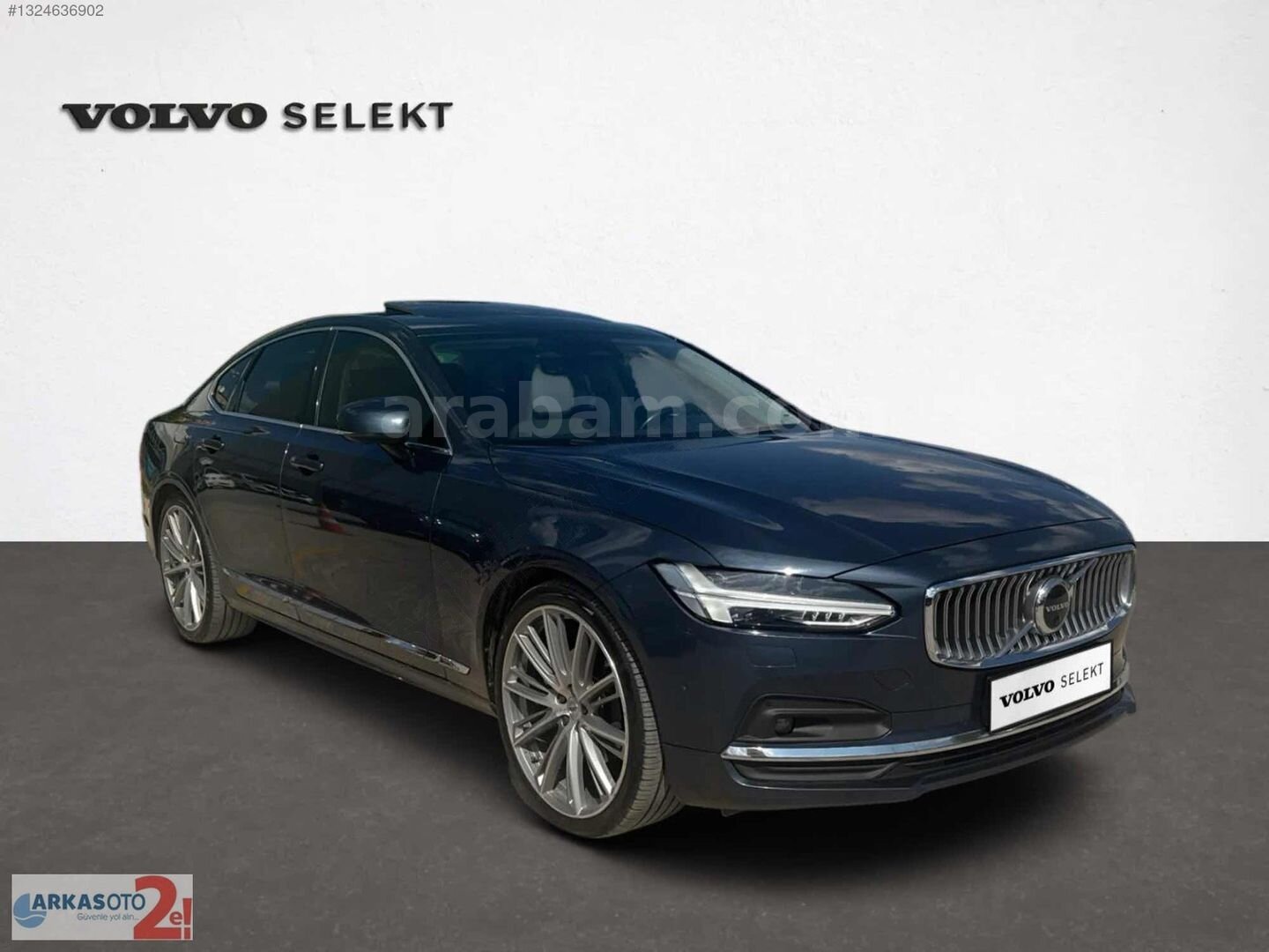 Galeriden Volvo S90 2.0 D B5 Plus Bright 2022 Model Ankara 134.940 km Lacivert 3