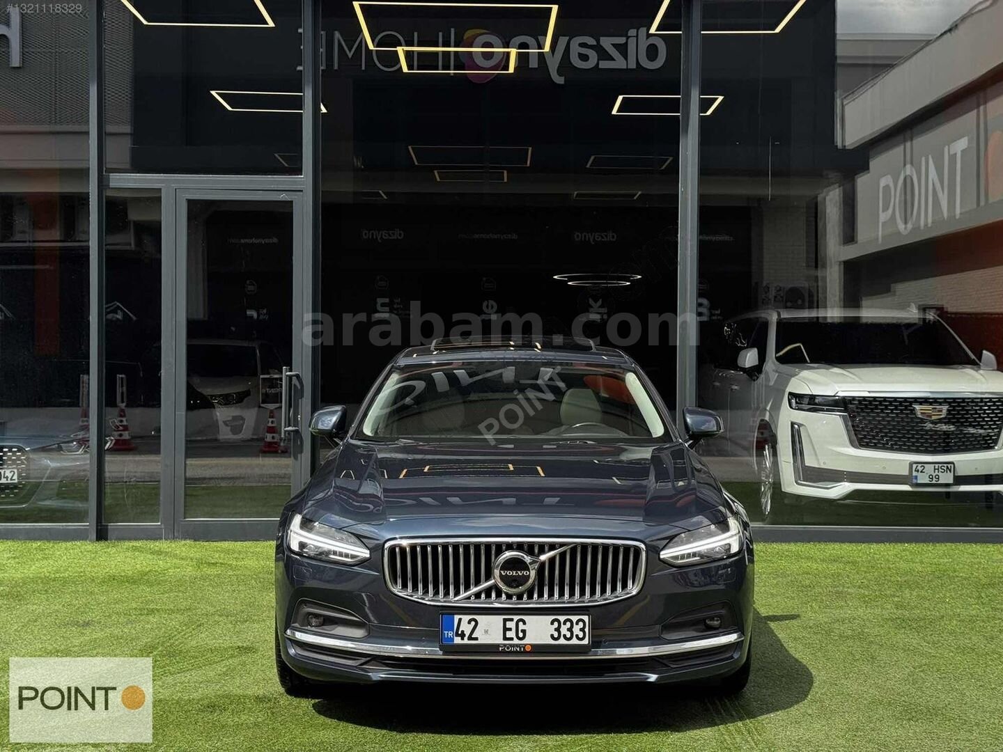 Galeriden Volvo S90 2.0 D B5 Inscription 2020 Model Konya 113.000 km Mavi 3