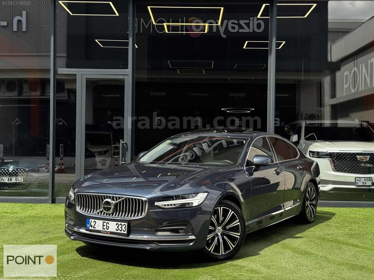 Galeriden Volvo S90 2.0 D B5 Inscription 2020 Model Konya 113.000 km Mavi 2