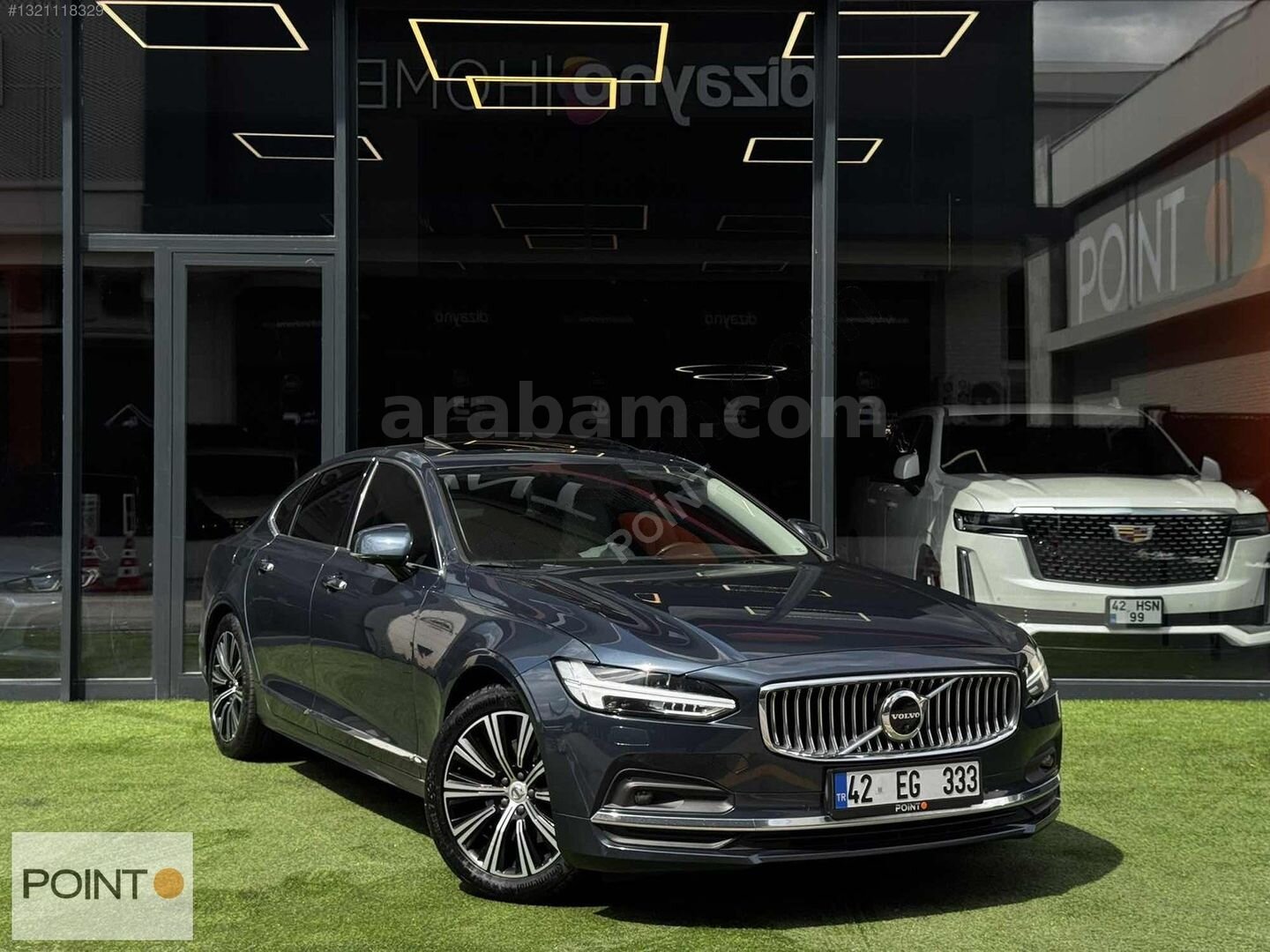 Galeriden Volvo S90 2.0 D B5 Inscription 2020 Model Konya 113.000 km Mavi 4