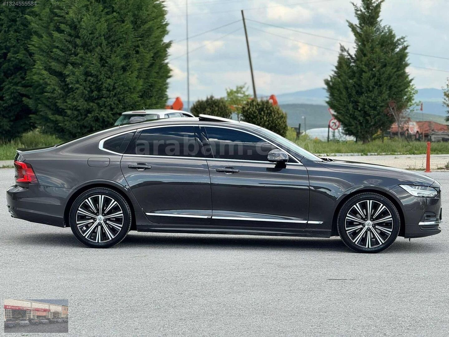Galeriden Volvo S90 2.0 D B5 Plus Bright 2023 Model İstanbul 96.000 km Füme 5