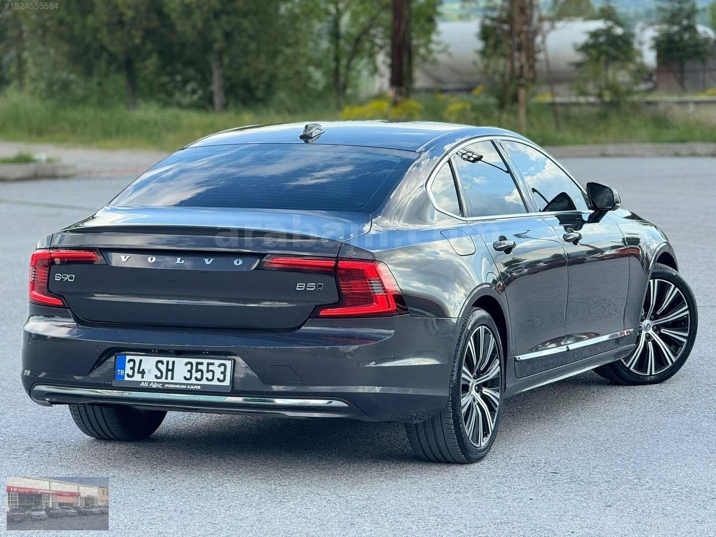 Galeriden Volvo S90 2.0 D B5 Plus Bright 2023 Model İstanbul 96.000 km Füme 4