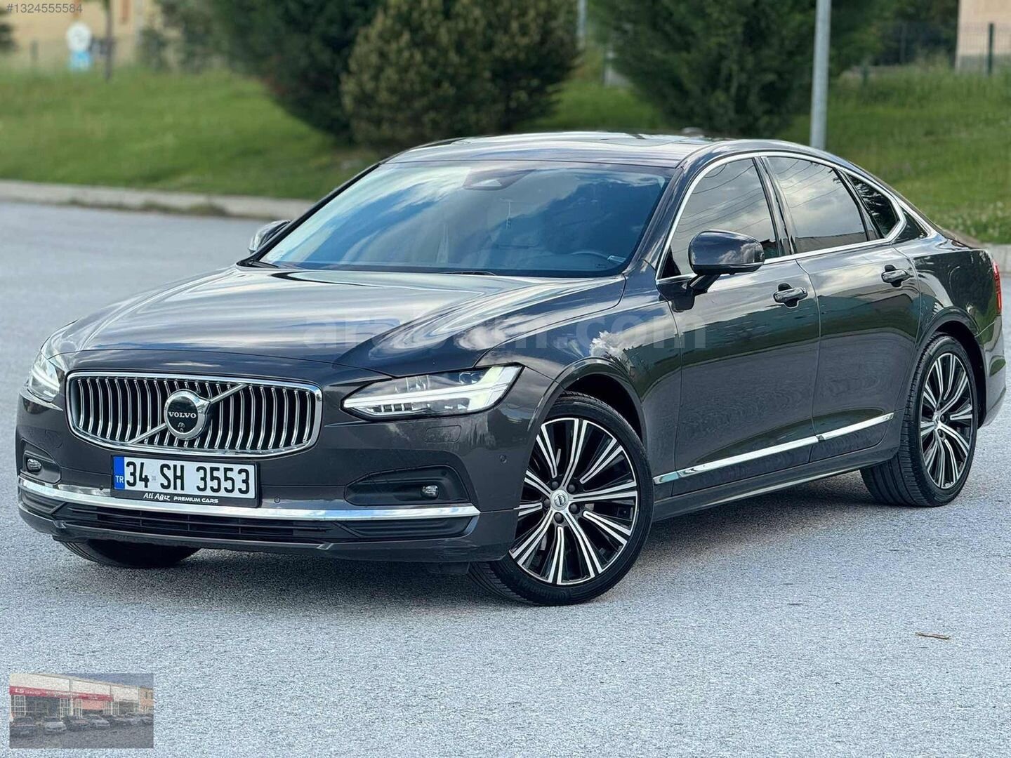 Galeriden Volvo S90 2.0 D B5 Plus Bright 2023 Model İstanbul 96.000 km Füme 2