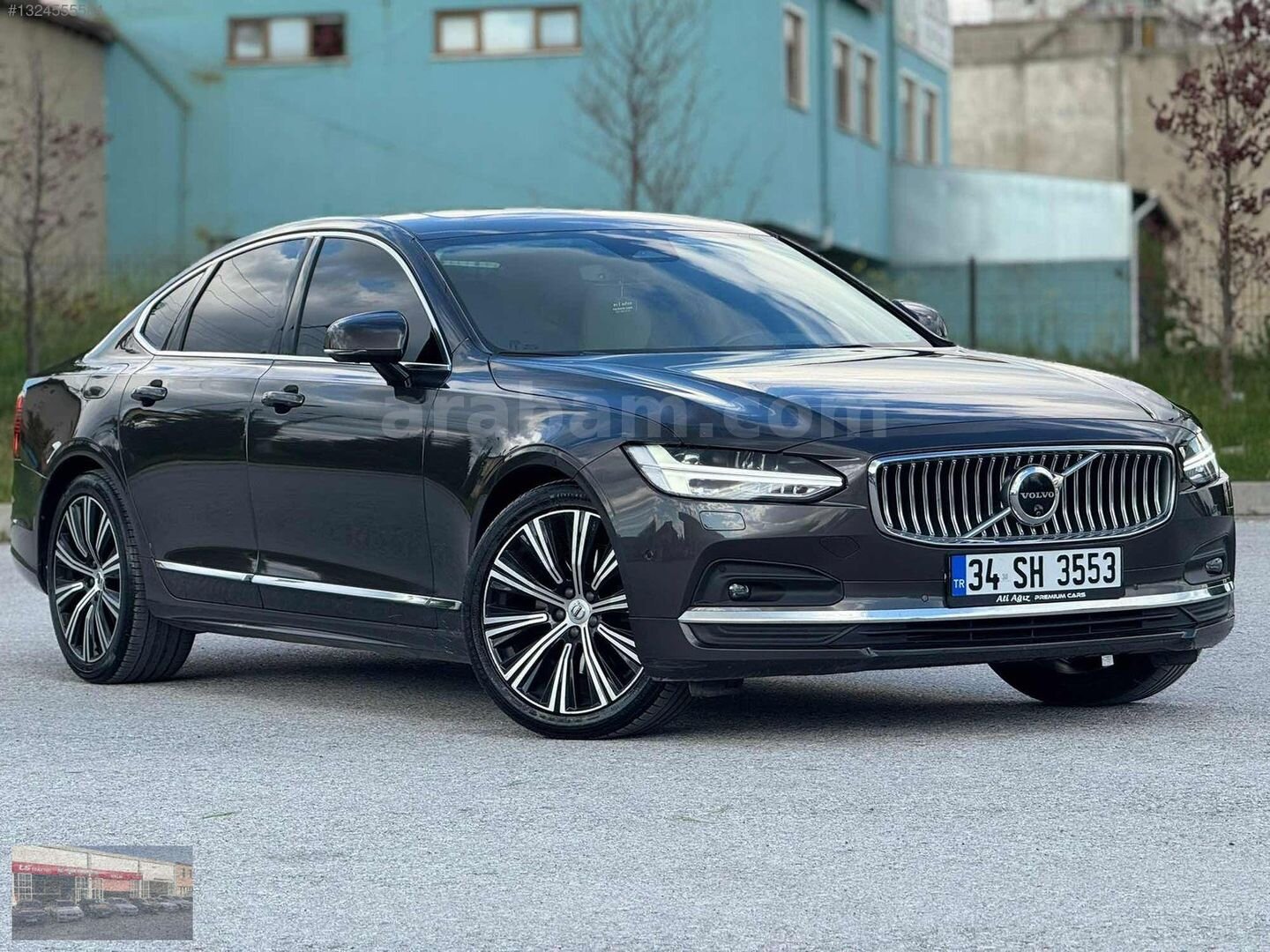 Galeriden Volvo S90 2.0 D B5 Plus Bright 2023 Model İstanbul 96.000 km Füme 7