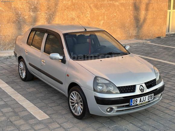 KARACARS CLİO KLİMALI TERTEMİZ SEDAN AZ YAKITLI!!!!