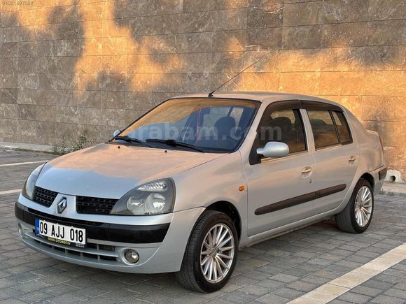 KARACARS CLİO KLİMALI TERTEMİZ SEDAN AZ YAKITLI!!!!