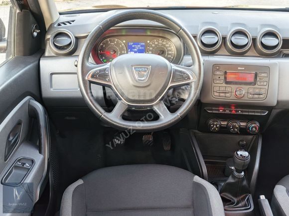 110 BİNDE. 2018. 1,5 DCI DACİA DUSTER. DEĞİŞENSİZ TRAMERSİZ