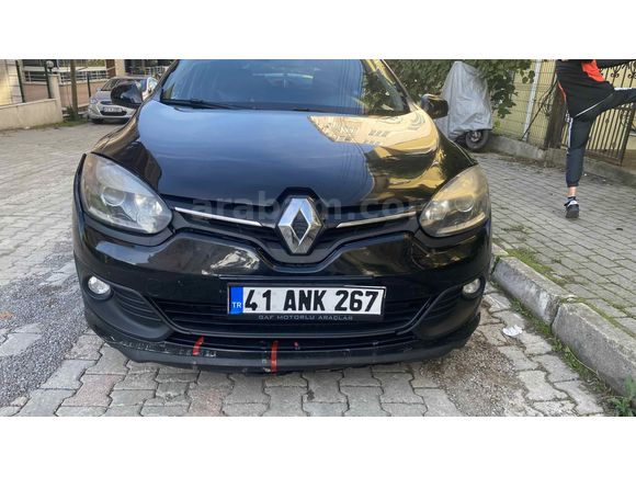Sahibinden Renault Megane 1.5 dCi Touch 2014 Model  232.000 km Siyah
