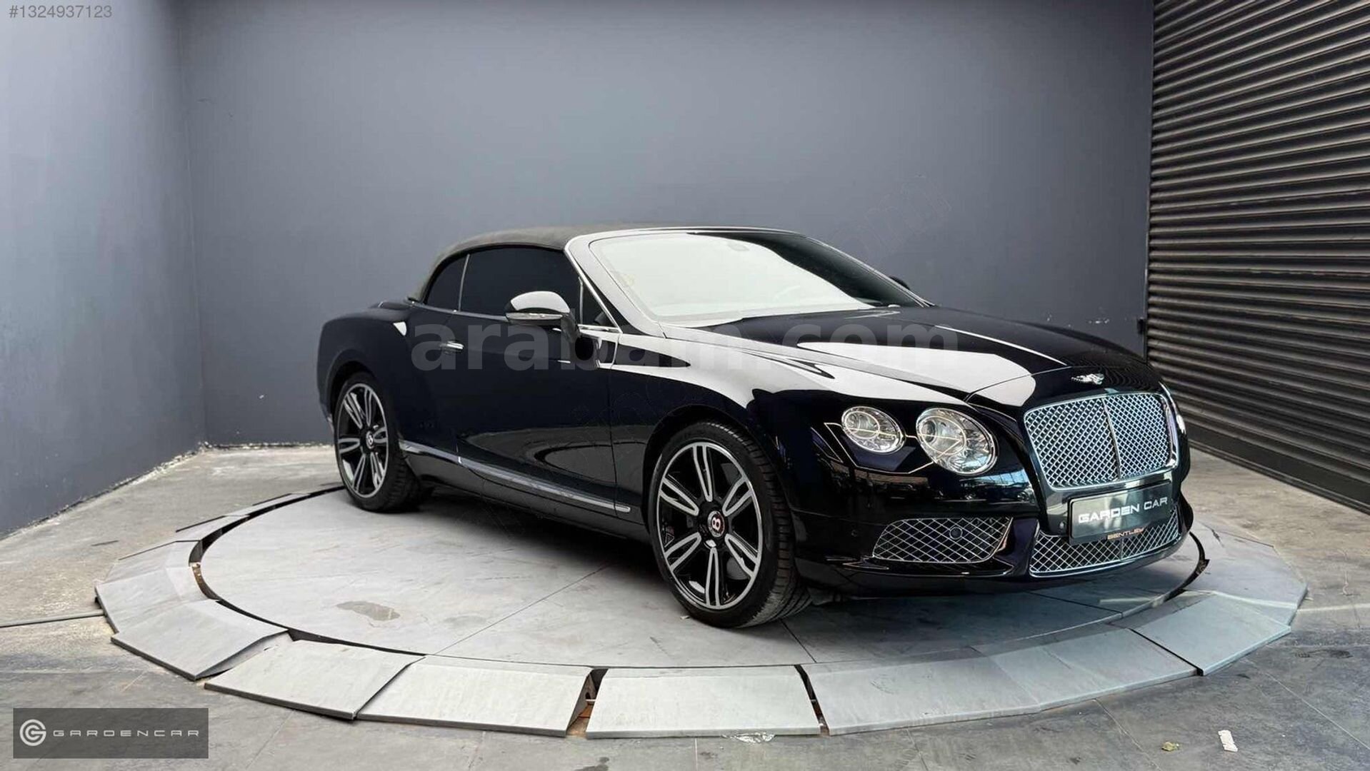 Galeriden Bentley Continental GTC 2012 Model İstanbul 82.282 km Siyah 1
