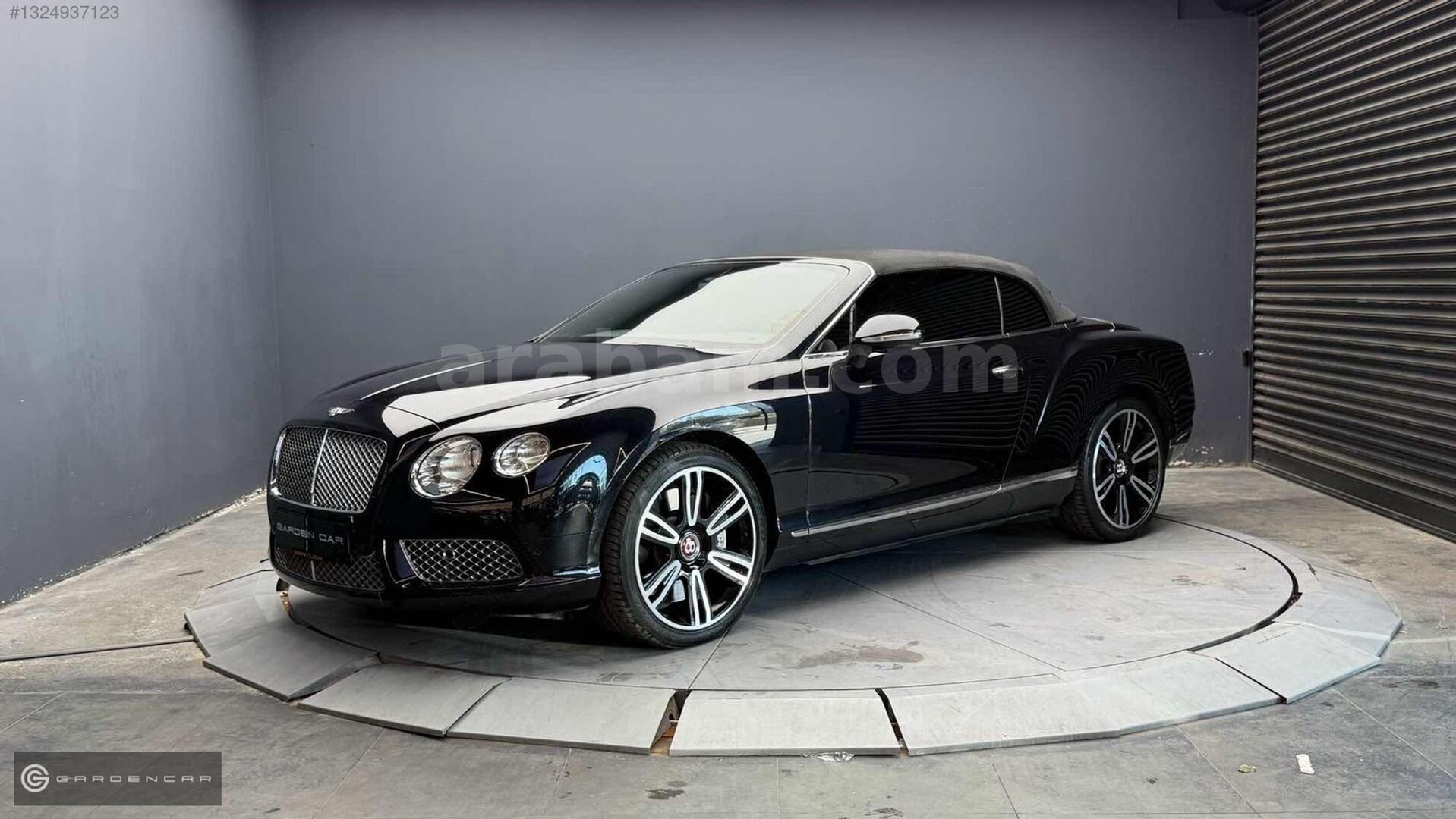 Galeriden Bentley Continental GTC 2012 Model İstanbul 82.282 km Siyah 7
