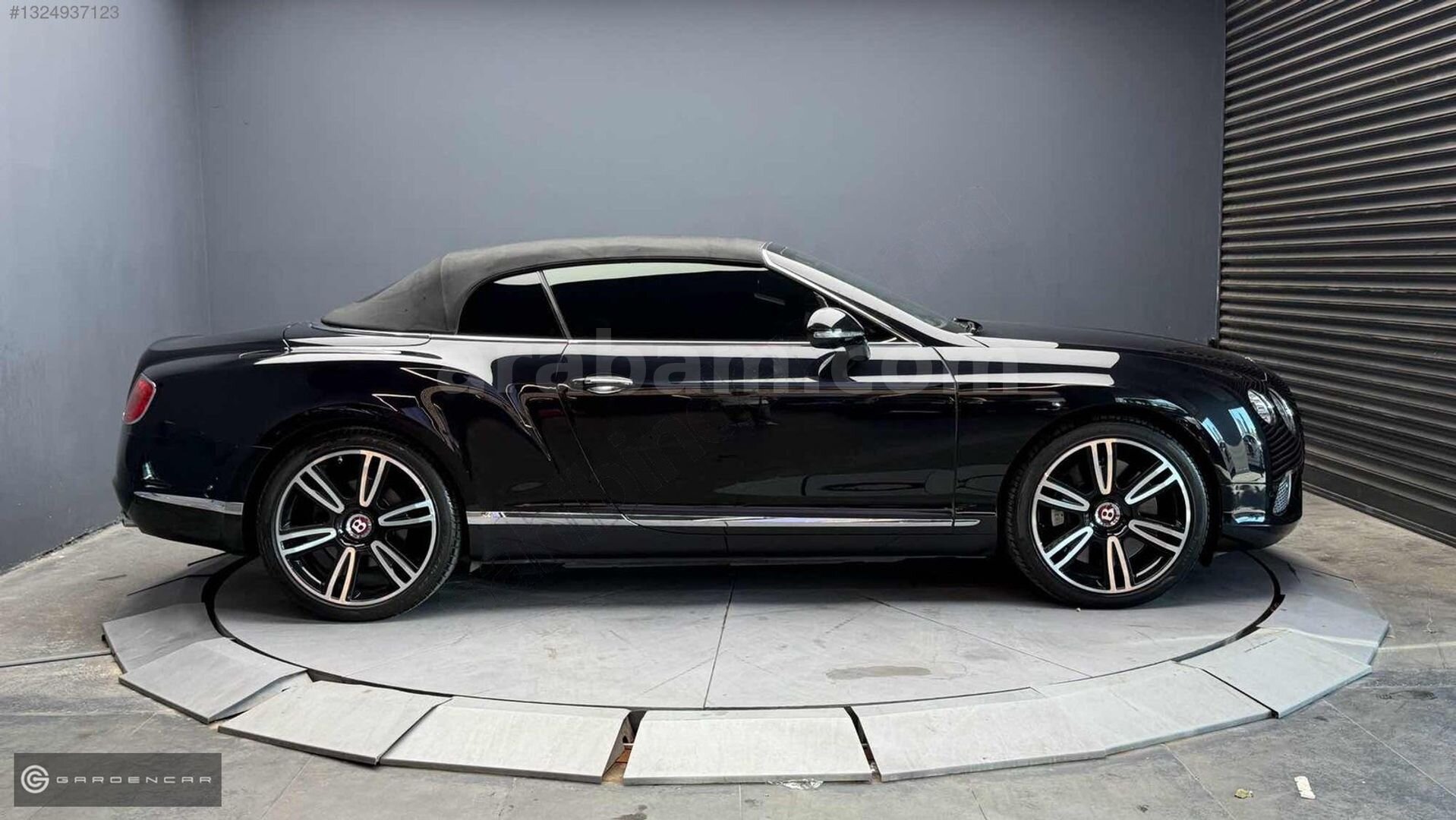 Galeriden Bentley Continental GTC 2012 Model İstanbul 82.282 km Siyah 2