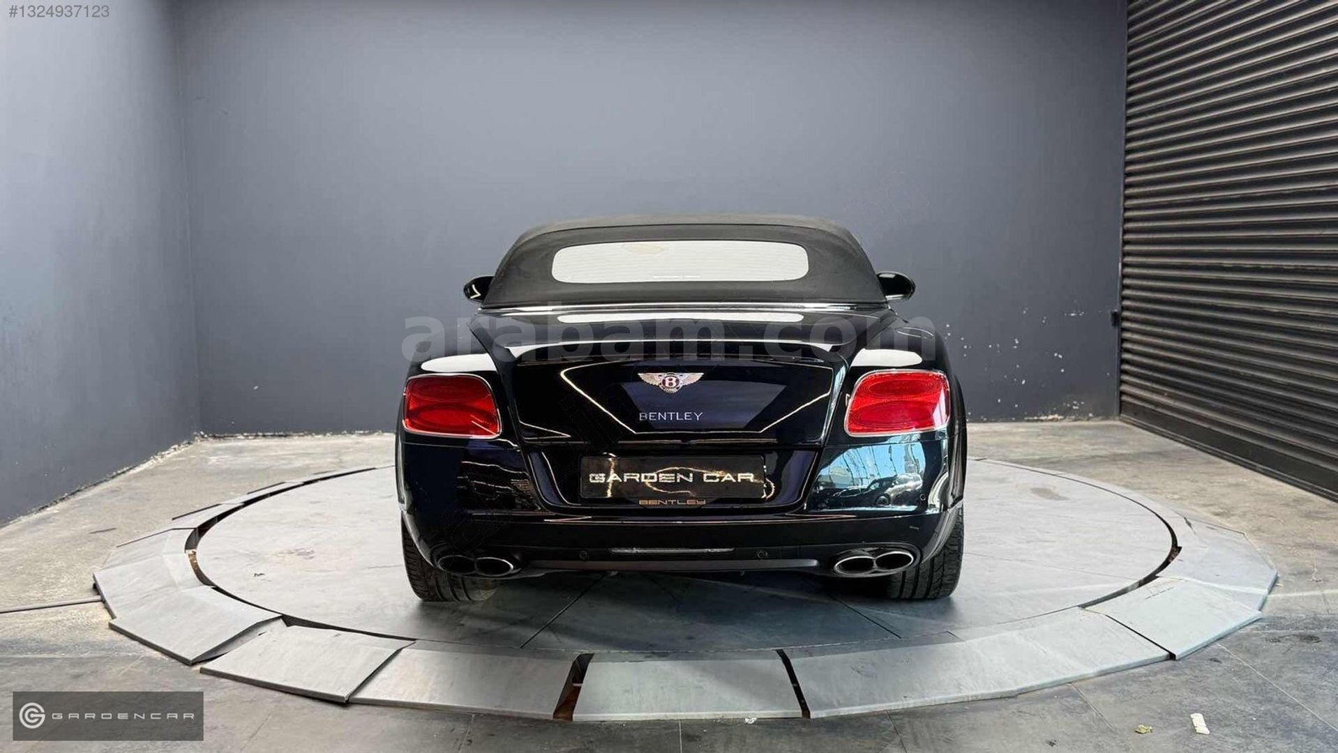 Galeriden Bentley Continental GTC 2012 Model İstanbul 82.282 km Siyah 4