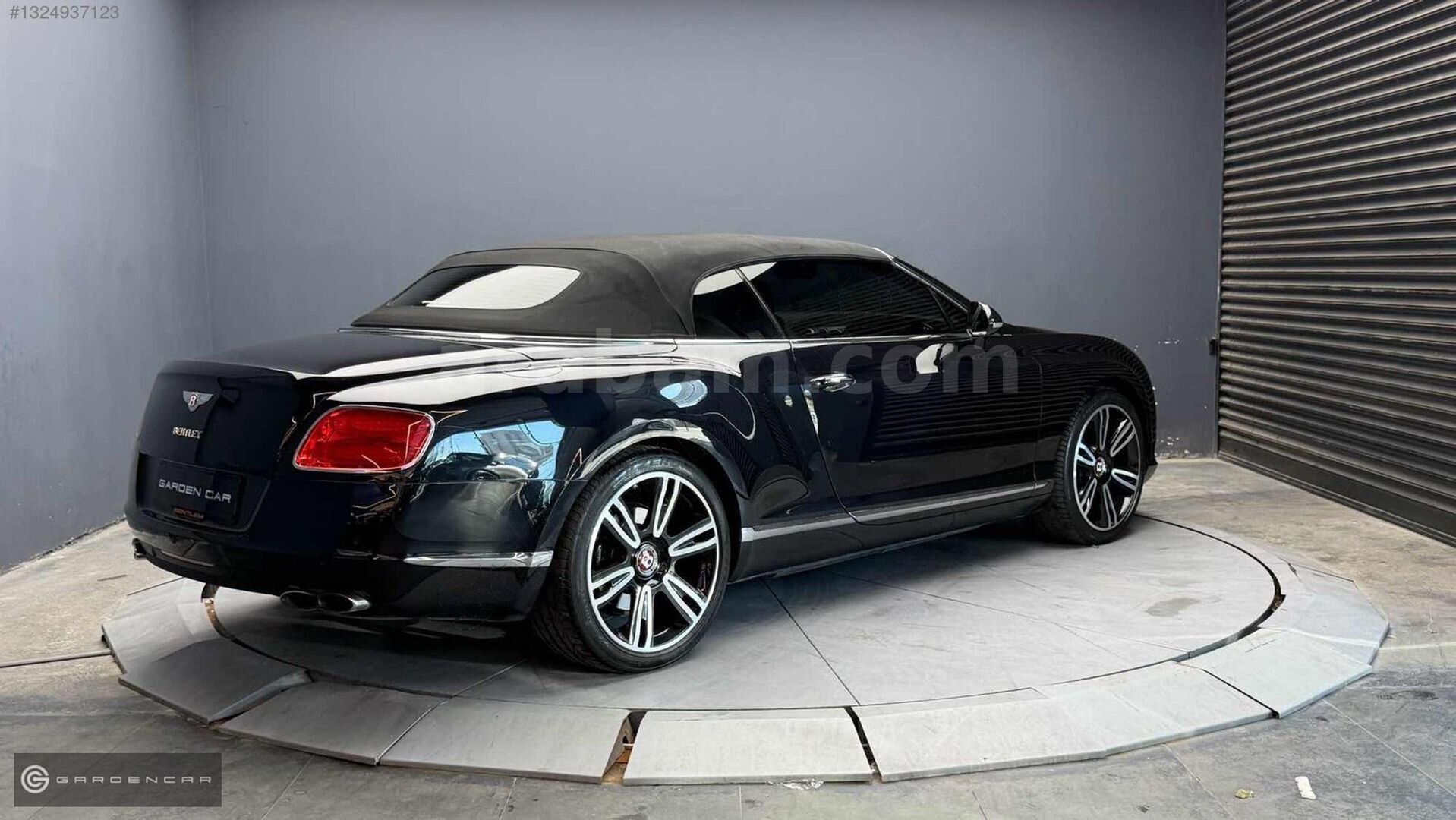 Galeriden Bentley Continental GTC 2012 Model İstanbul 82.282 km Siyah 3