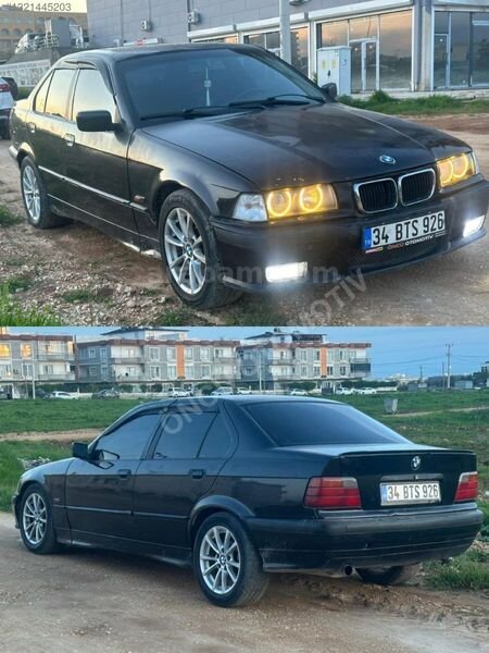 Galeriden BMW 3 Serisi 316i Standart 1994 Model Mardin 500.000 km Siyah