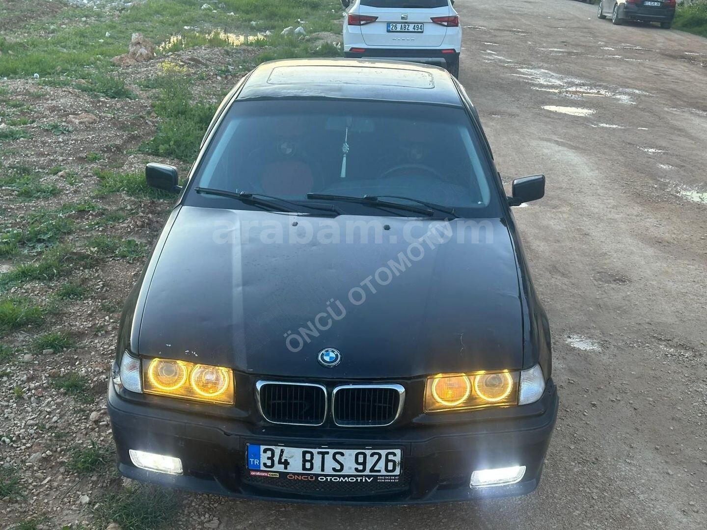 Galeriden BMW 3 Serisi 316i Standart 1994 Model Mardin 500.000 km Siyah 3
