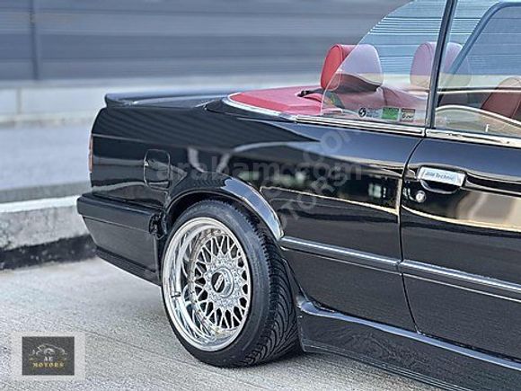 | AE MOTORS | E30CABRİO-M20B25 RUHSATLI-1987-BORDO TENTE-BBS RS2