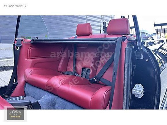 | AE MOTORS | E30CABRİO-M20B25 RUHSATLI-1987-BORDO TENTE-BBS RS2