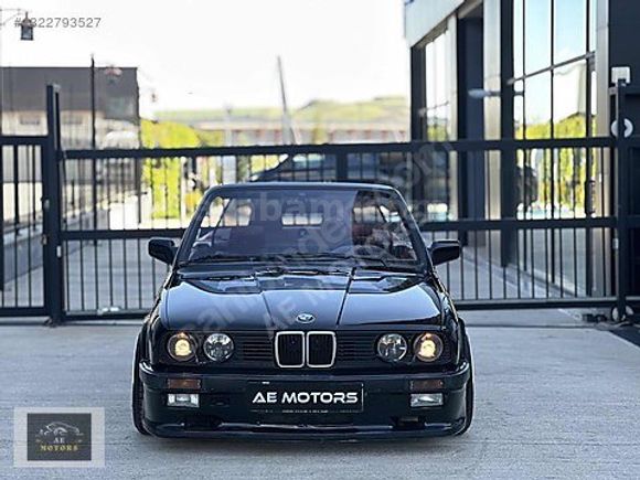 | AE MOTORS | E30CABRİO-M20B25 RUHSATLI-1987-BORDO TENTE-BBS RS2