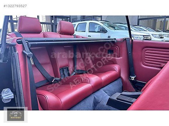 | AE MOTORS | E30CABRİO-M20B25 RUHSATLI-1987-BORDO TENTE-BBS RS2