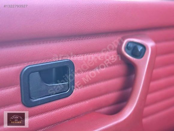 | AE MOTORS | E30CABRİO-M20B25 RUHSATLI-1987-BORDO TENTE-BBS RS2
