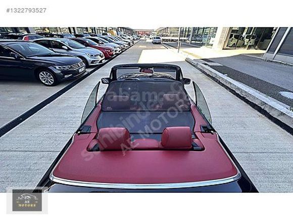| AE MOTORS | E30CABRİO-M20B25 RUHSATLI-1987-BORDO TENTE-BBS RS2