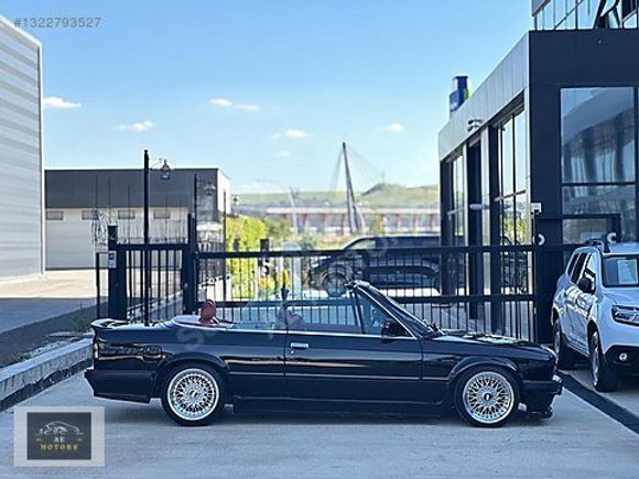 | AE MOTORS | E30CABRİO-M20B25 RUHSATLI-1987-BORDO TENTE-BBS RS2