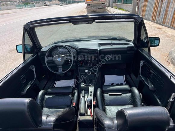 ORJ.115.000 KM 1987 MODEL E30 3.20İ CABRİO K.ISITMA DERİ KOLTUK