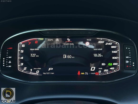 DOCAR-2020 SEAT ATECA 1.5 EcoTSI FR DSG KREDİ/K.KARTI/VADE
