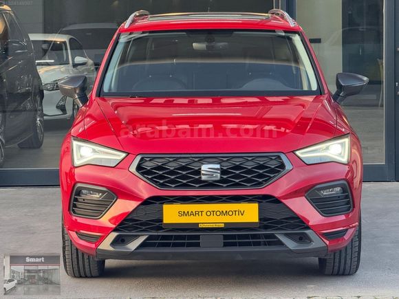 2021 ATECA 1.5 EcoTSİ FR *BOYASIZ*51.000KM*CAM TAVAN*KIRMIZI*