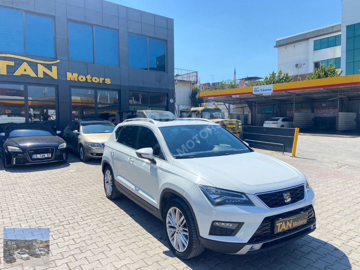 Galeriden Seat Ateca 1.6 TDI Ecomotive Xcellence 2020 Model İzmir 170.000 km Beyaz 2