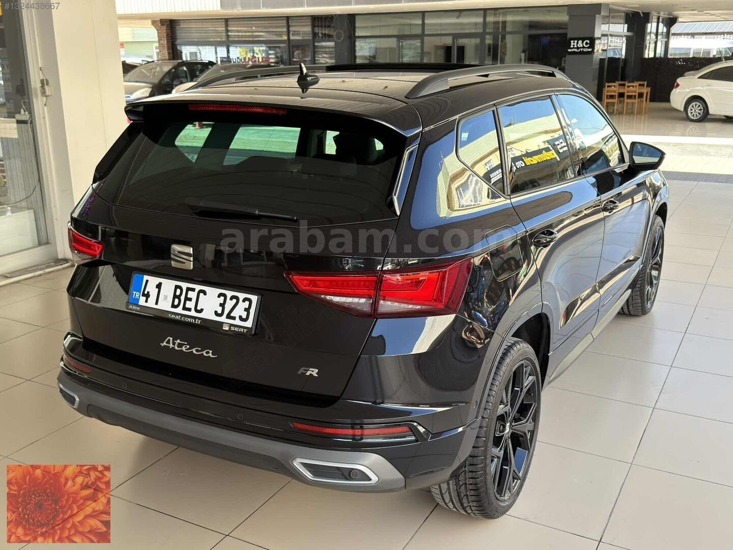 Galeriden Seat Ateca 1.5 EcoTSI FR 2025 Model Kocaeli 9.000 km Siyah 6