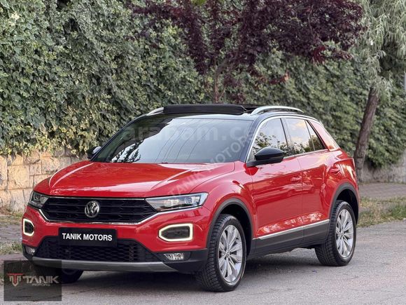 2019 T-ROC BOYASIZ CAM TAVAN GERİ GÖRÜŞ ELK BAGAJ ÇİFT RENK