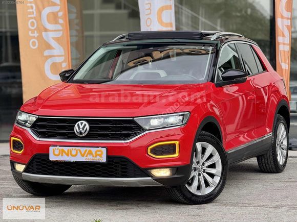2019 VW T-ROC 1.5 TSI ACT HİGHLİNE CAM TAVAN - ŞERİT TAKİP