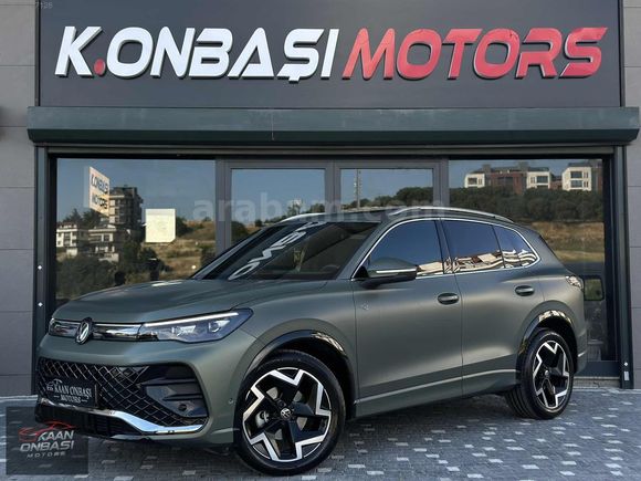 K.ONBAŞI MOTORS - TİGUAN 2025/R LİNE/FULL+FULL/12.000KM