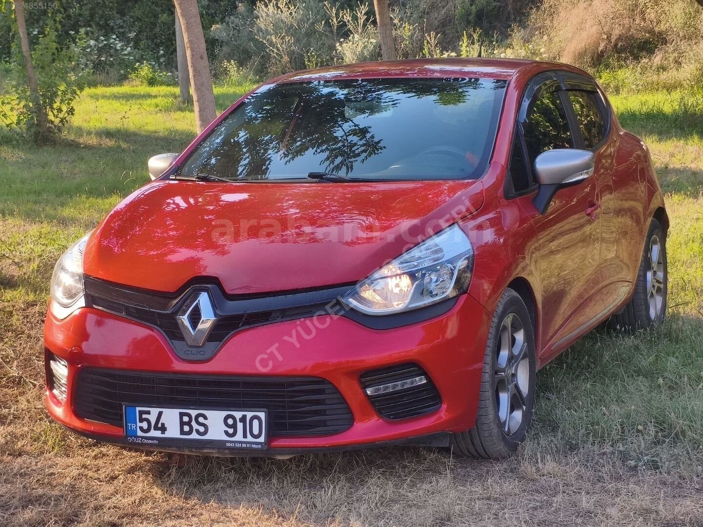 Galeriden Renault Clio 1.5 dCi GT Line 2015 Model Antalya 161.000 km Kırmızı 2