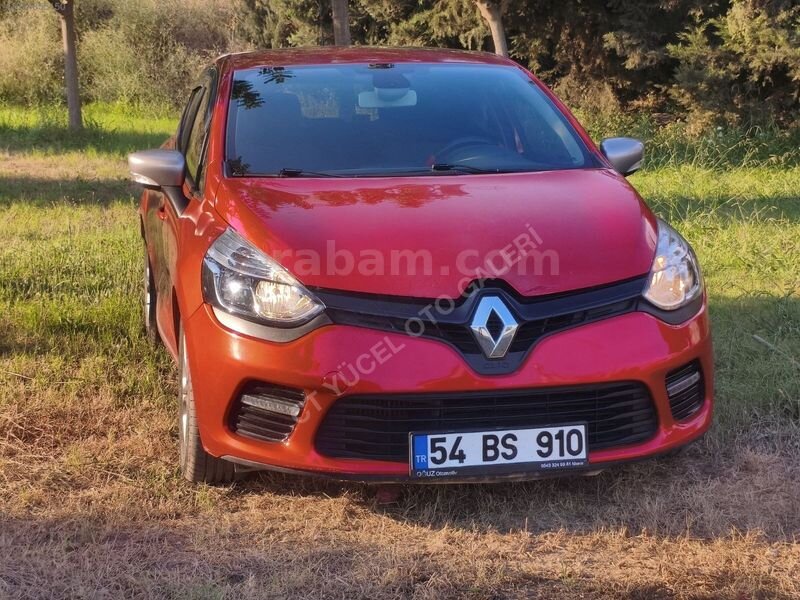 Galeriden Renault Clio 1.5 dCi GT Line 2015 Model Antalya 161.000 km Kırmızı