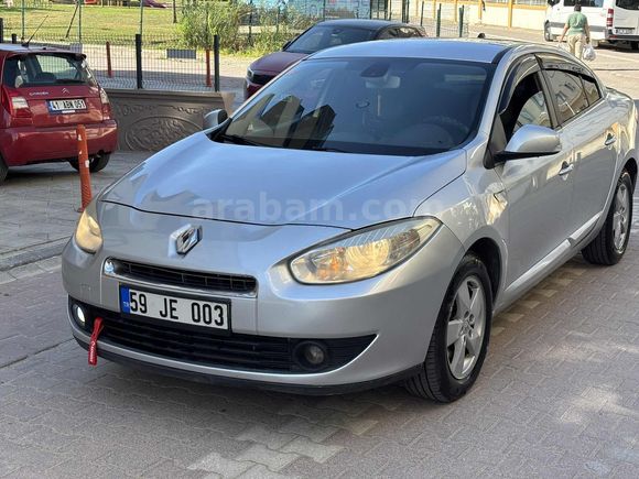 2010 MODEL FLUENCE HASAR KAYITSIZ TERTEMİZ MASRAFSIZ AİLE ARACI