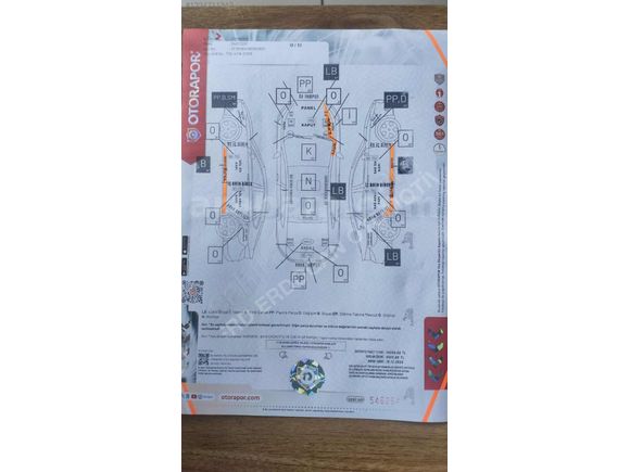 Hatasız ayarında bir parça lokal boyalı