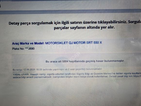 HATASIZ BOYASIZ TRAMERSİZ 6.650KM