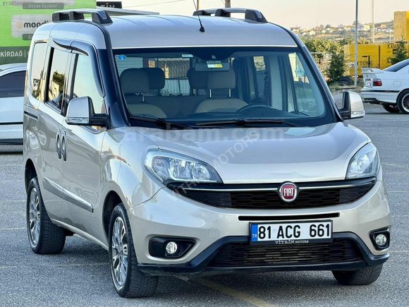 VİTRİN'DEN 2016 MODEL 1.6 DİZEL DEĞİŞENSİZ DOBLO PREMİO PLUS