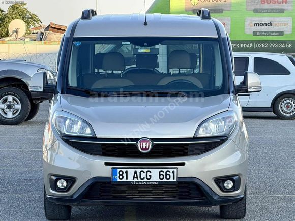 VİTRİN'DEN 2016 MODEL 1.6 DİZEL DEĞİŞENSİZ DOBLO PREMİO PLUS