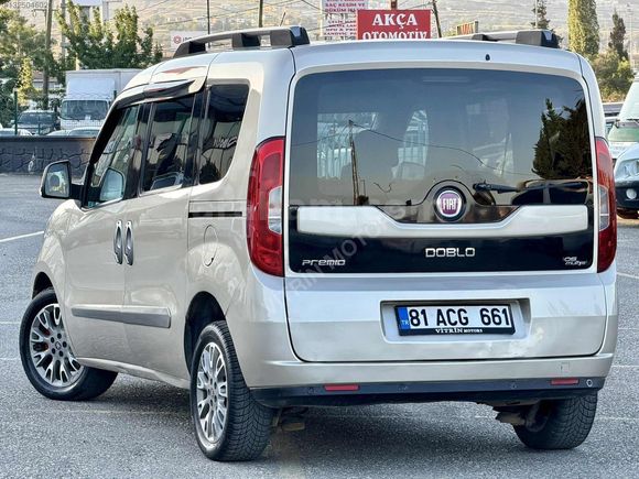 VİTRİN'DEN 2016 MODEL 1.6 DİZEL DEĞİŞENSİZ DOBLO PREMİO PLUS