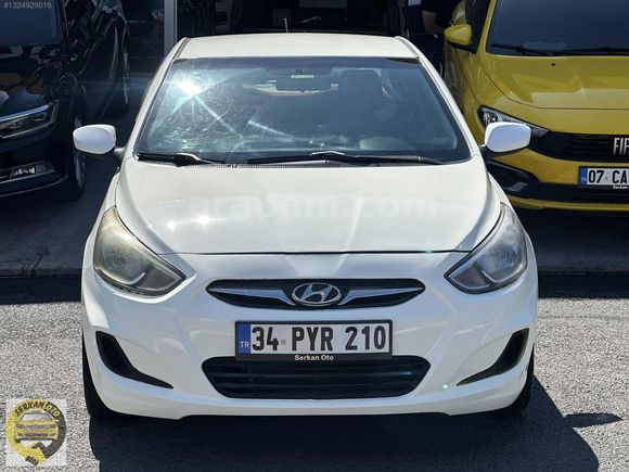 SERKAN OTO'DAN ÇOK TEMİZ 2017 MODEL HYUNDAİ ACCENT BLUE MODEPLUS