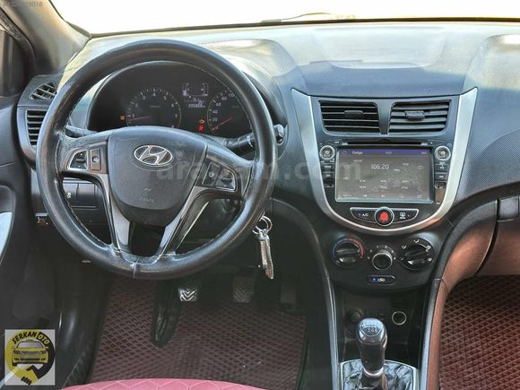 SERKAN OTO'DAN ÇOK TEMİZ 2017 MODEL HYUNDAİ ACCENT BLUE MODEPLUS