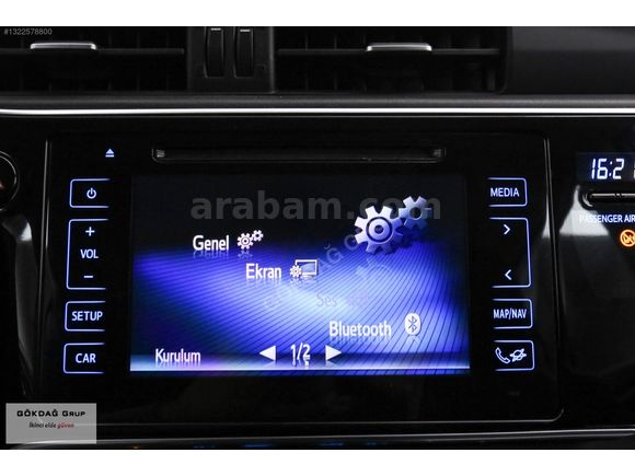 2018 YENİ KASA COROLLA 1.4 D-4D TOUCH M/M EKRAN G.GÖRÜŞ %20 KDV