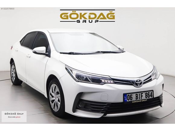 2018 YENİ KASA COROLLA 1.4 D-4D TOUCH M/M EKRAN G.GÖRÜŞ %20 KDV